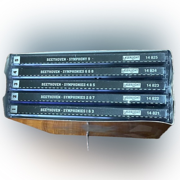 5 CD SET Vintage Beethoven Complete Symphonies Delta Music - Picture 3 of 5